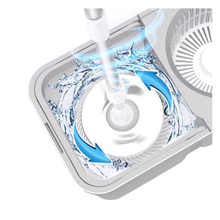 ชุดอุปกรณ์ถังปั่น FARCENT HAND PRESS SPIN MOP WW6105_5