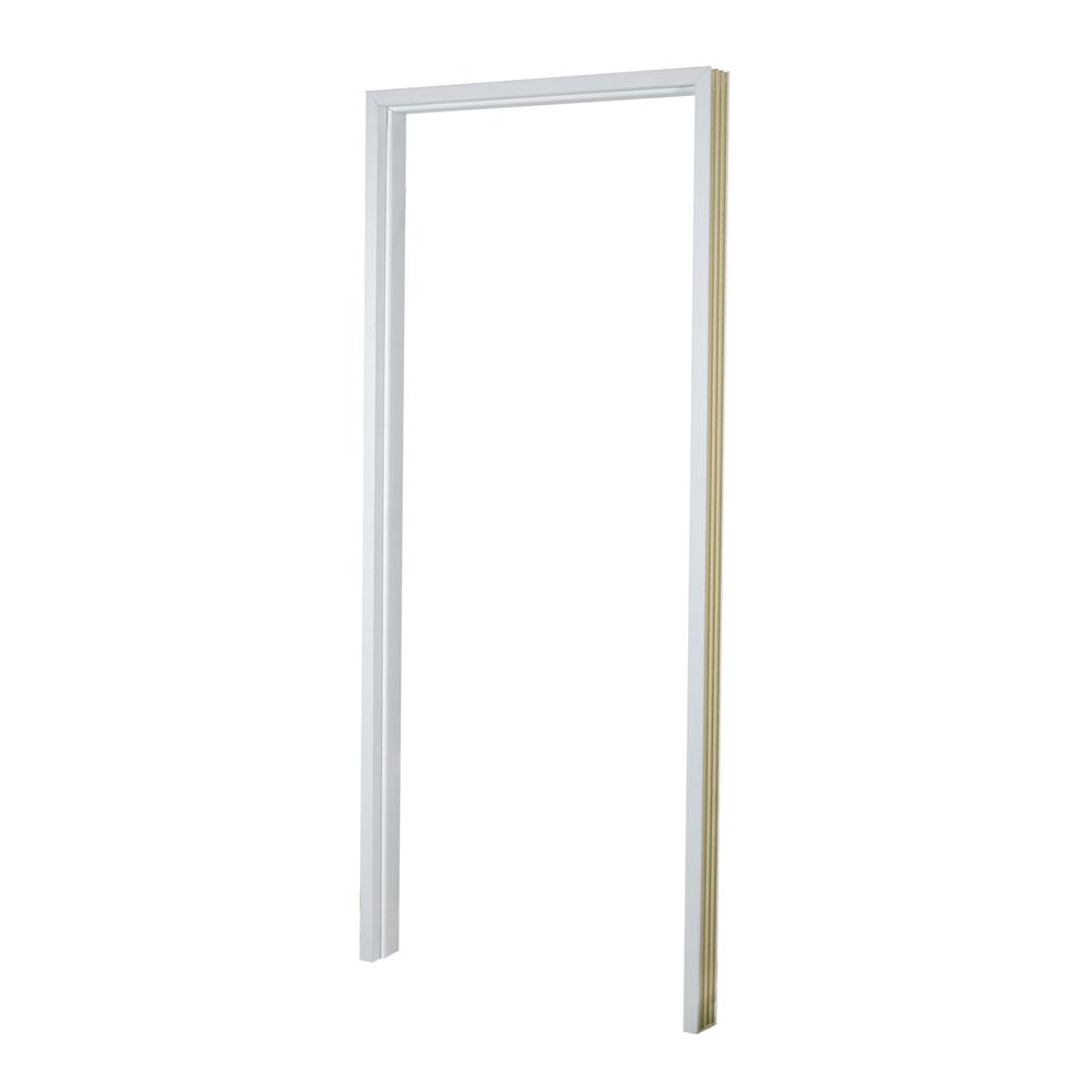 วงกบประตูไม้สังเคราะห์ WPC AZLE ULTRA 4 80x200 ซม. สีขาว ลายไม้