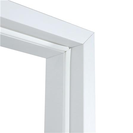 วงกบประตูไม้สังเคราะห์ WPC AZLE ULTRA 4 80x200 ซม. สีขาว ลายไม้_2