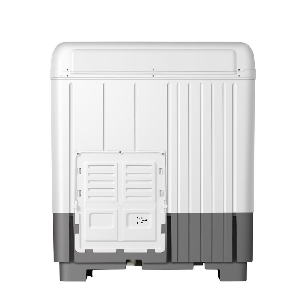 เครื่องซักผ้า 2 ถัง TCL WT129FTTG 12 กก. สีขาวเทา