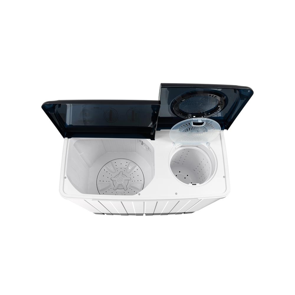 เครื่องซักผ้า 2 ถัง TCL WT129FTTG 12 กก. สีขาวเทา