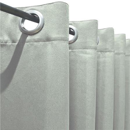 ผ้าม่าน EYELET HOME LIVING STYLE VIOLA UV 270X220 ซม. สีเทา_2