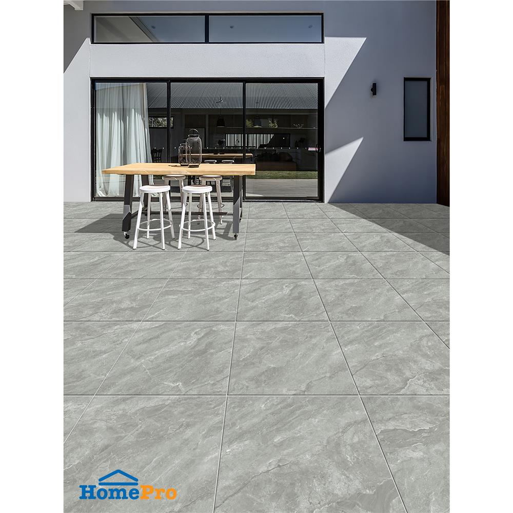 กระเบื้องพื้นพอร์ซเลน 60x60 ซม. CERGRES เน็กซัส เทา A 1.44 ตร.ม.