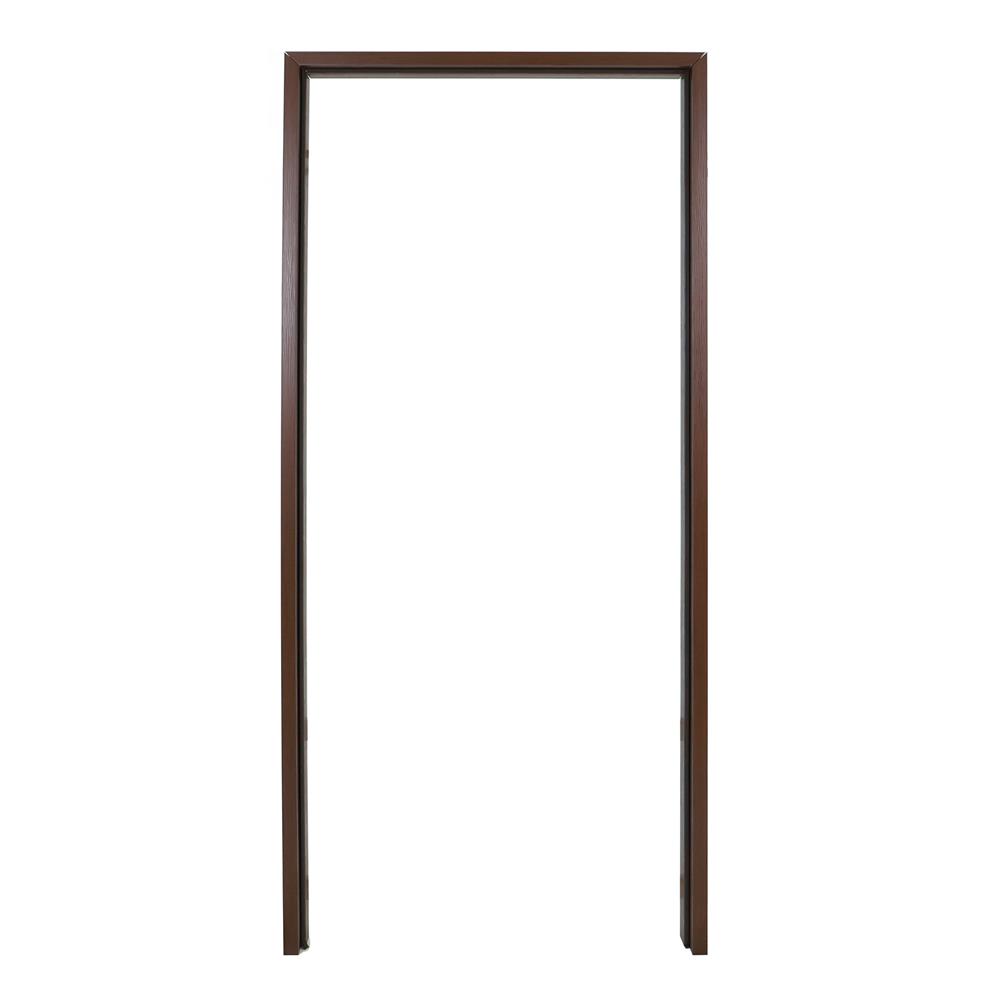 วงกบประตูไม้สังเคราะห์ WPC AZLE ULTRA 4 80x200 ซม. สีน้ำตาล ลายไม้