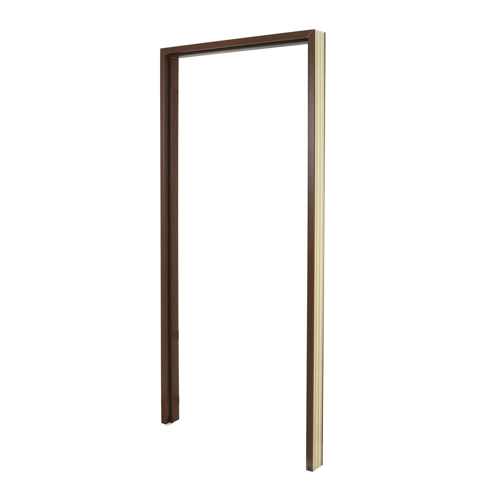 วงกบประตูไม้สังเคราะห์ WPC AZLE ULTRA 4 90x200 ซม. สีน้ำตาล ลายไม้