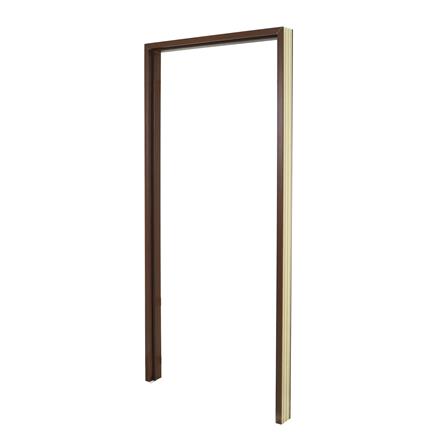 วงกบประตูไม้สังเคราะห์ WPC AZLE ULTRA 4 90x200 ซม. สีน้ำตาล ลายไม้_0