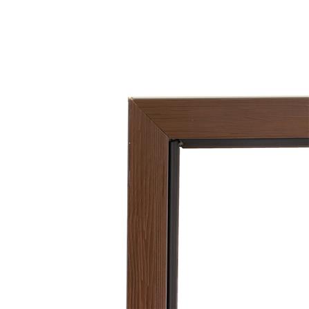 วงกบประตูไม้สังเคราะห์ WPC AZLE ULTRA 4 90x200 ซม. สีน้ำตาล ลายไม้_2