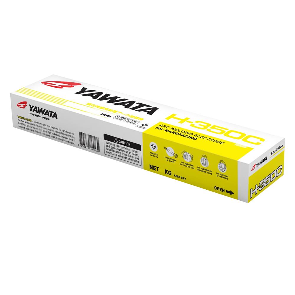 ลวดเชื่อมพอกผิวแข็ง YAWATA H-350C 4.0X400 มม. 5 กก.