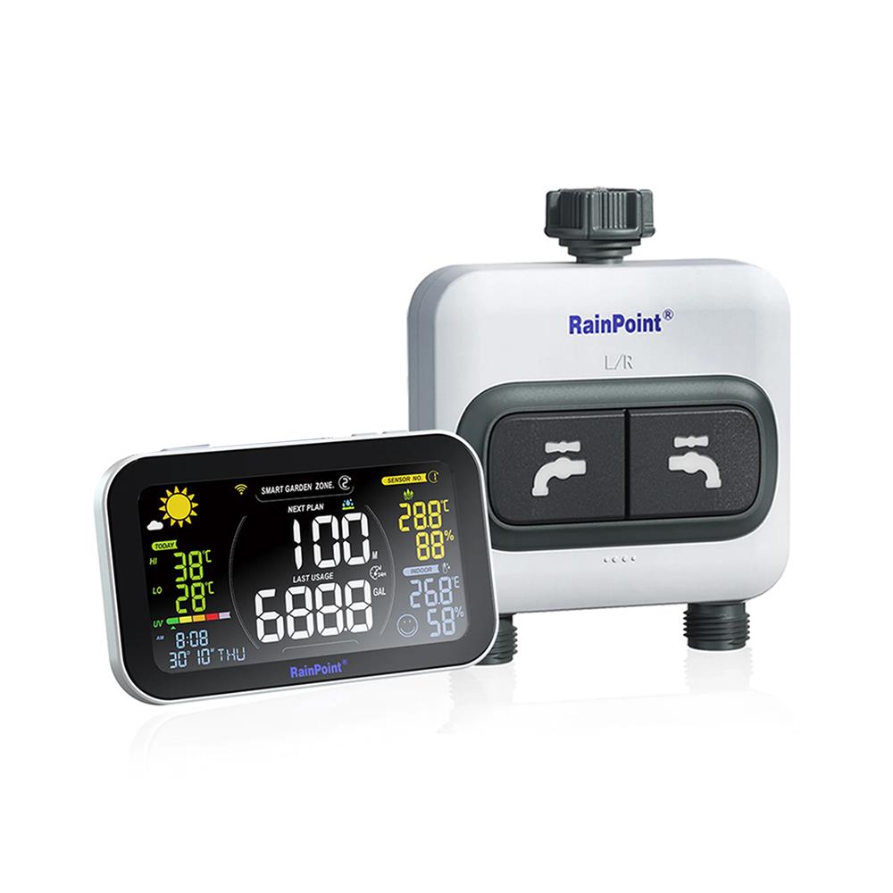 เครื่องตั้งเวลาอัจฉริยะ 2 โซน พร้อมจอ RAINPOINT