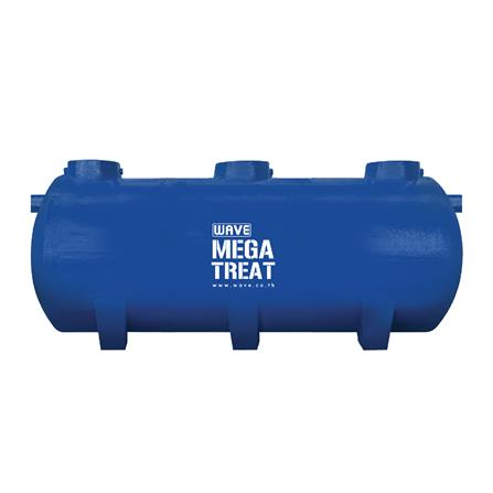 ถังบำบัดน้ำเสียไฟเบอร์กลาส ชนิดไร้อากาศทรงแคปซูล WAVE MEKA TANK WSN2025-25000 ลิตร สีน้ำเงิน_0