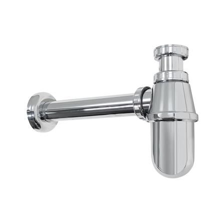 ชุดท่อน้ำทิ้งอ่างล้างหน้ากระปุก MOYA 20 ซม. สีโครม_1