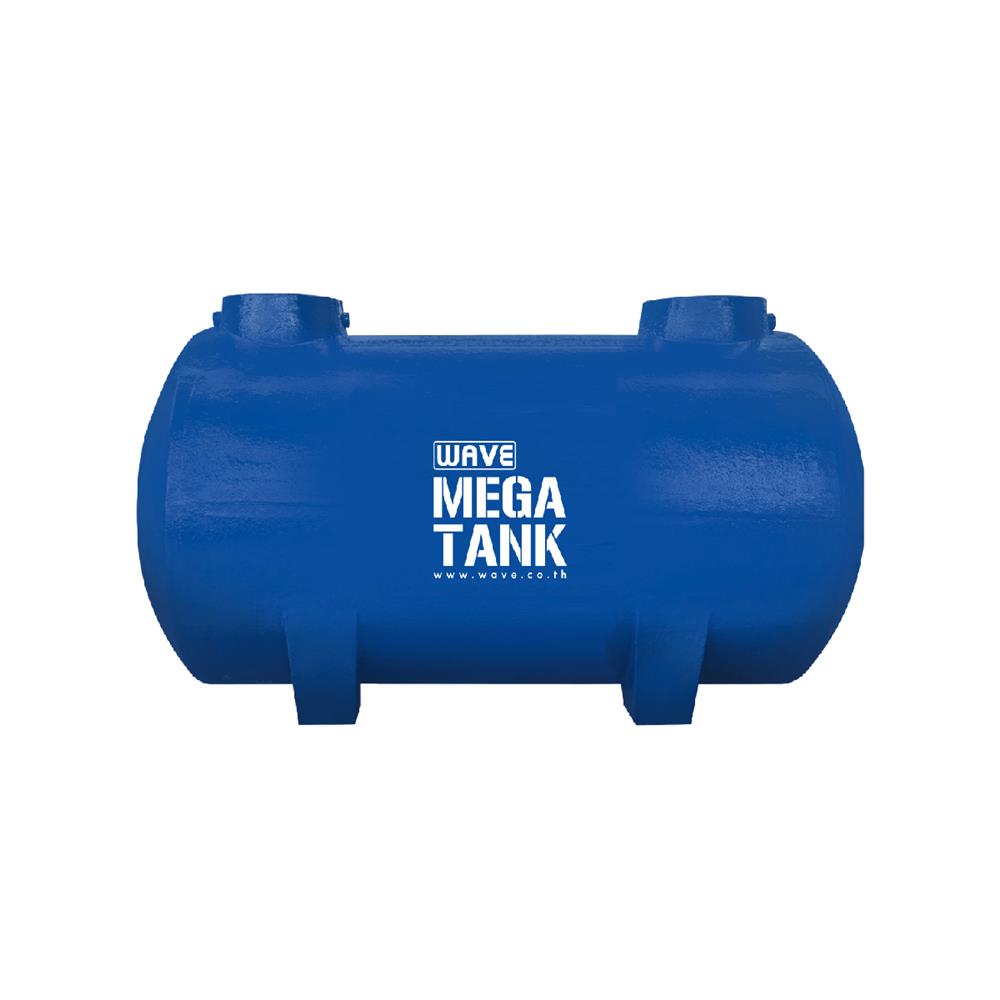 ถังเก็บน้ำไฟเบอร์กลาส WAVE MEKA TANK WWO2010-10000 ลิตร สีน้ำเงิน