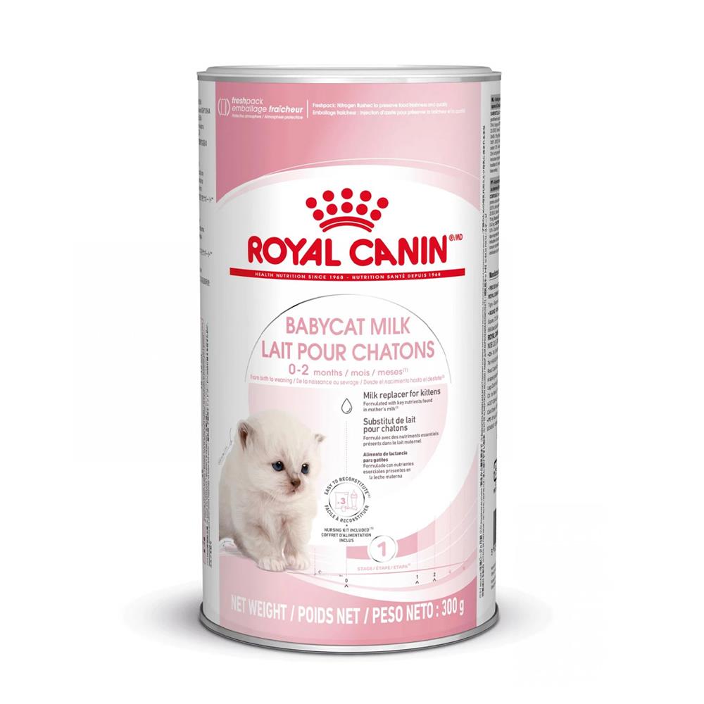 นมผงสำหรับลูกแมวแรกเกิดและหย่านม ROYAL CANIN BABY CAT MILK 300 ก.