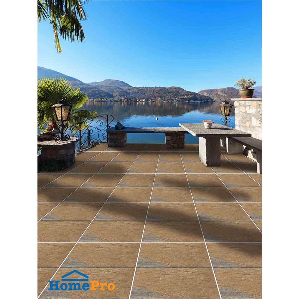 กระเบื้องพื้นพอร์ซเลน  40x40 ซม. TARA โคเวย์ น้ำตาล A 0.96 ตร.ม.