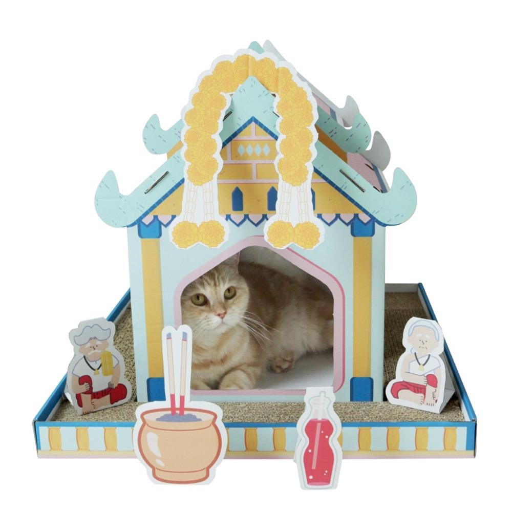 ที่ลับเล็บแมว KAFBO SALTAYAY CAT PLUS SIZE 2 กก. สี BLUE