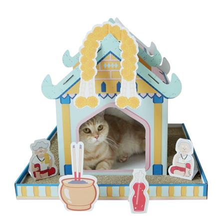 ที่ลับเล็บแมว KAFBO SALTAYAY CAT PLUS SIZE 2 กก. สี BLUE_0