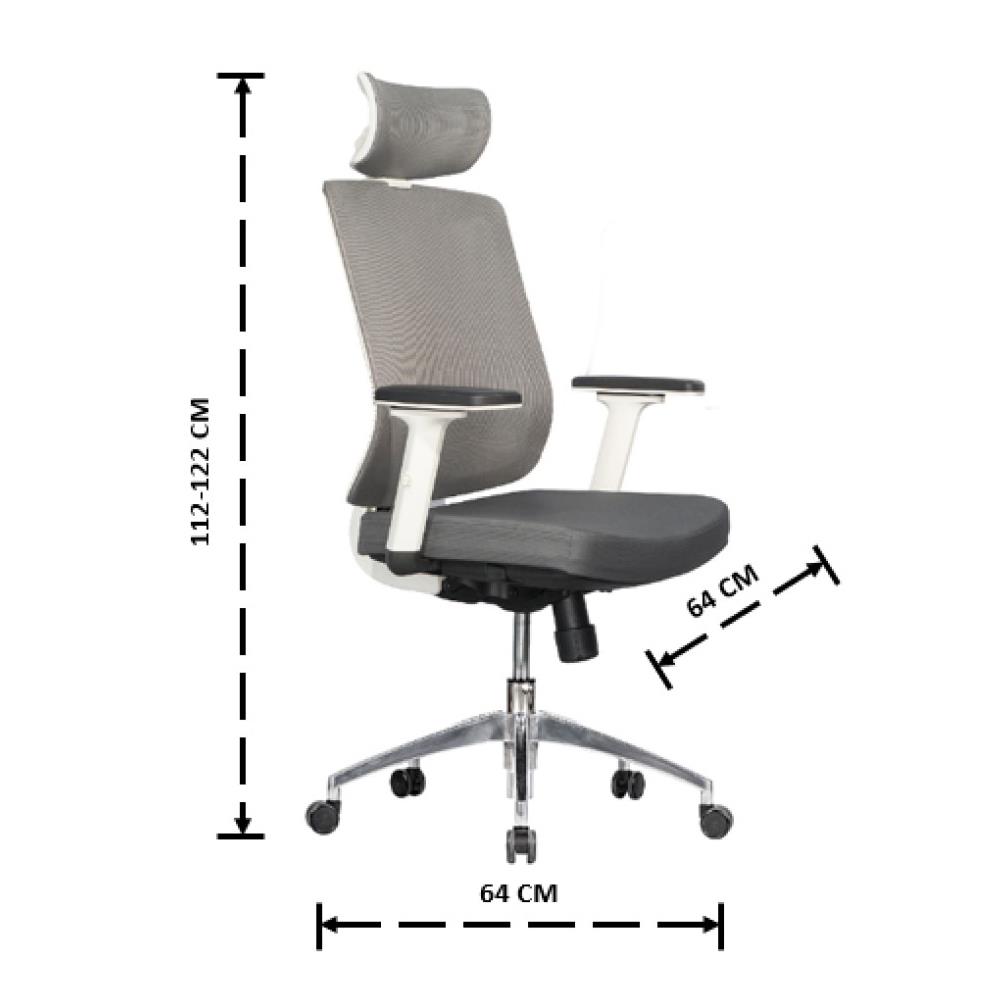 เก้าอี้สุขภาพ WORKSCAPE MELBOURNE WCH-00040 สีดำ