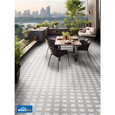 กระเบื้องพื้นพอร์ซเลน  40x40 ซม. TARA โมบี้ ขาว A 0.96 ตร.ม._3