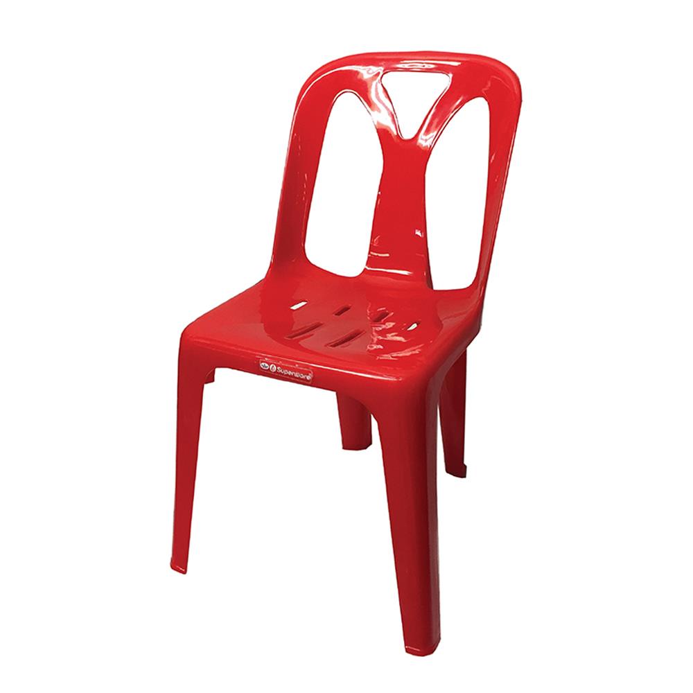 เก้าอี้พนักพิง SUPERWARE CH-45 สีแดง