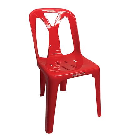 เก้าอี้พนักพิง SUPERWARE CH-45 สีแดง_2