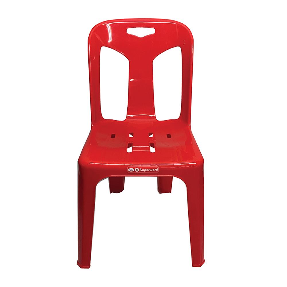 เก้าอี้พนักพิง SUPERWARE CH-59 สีแดง