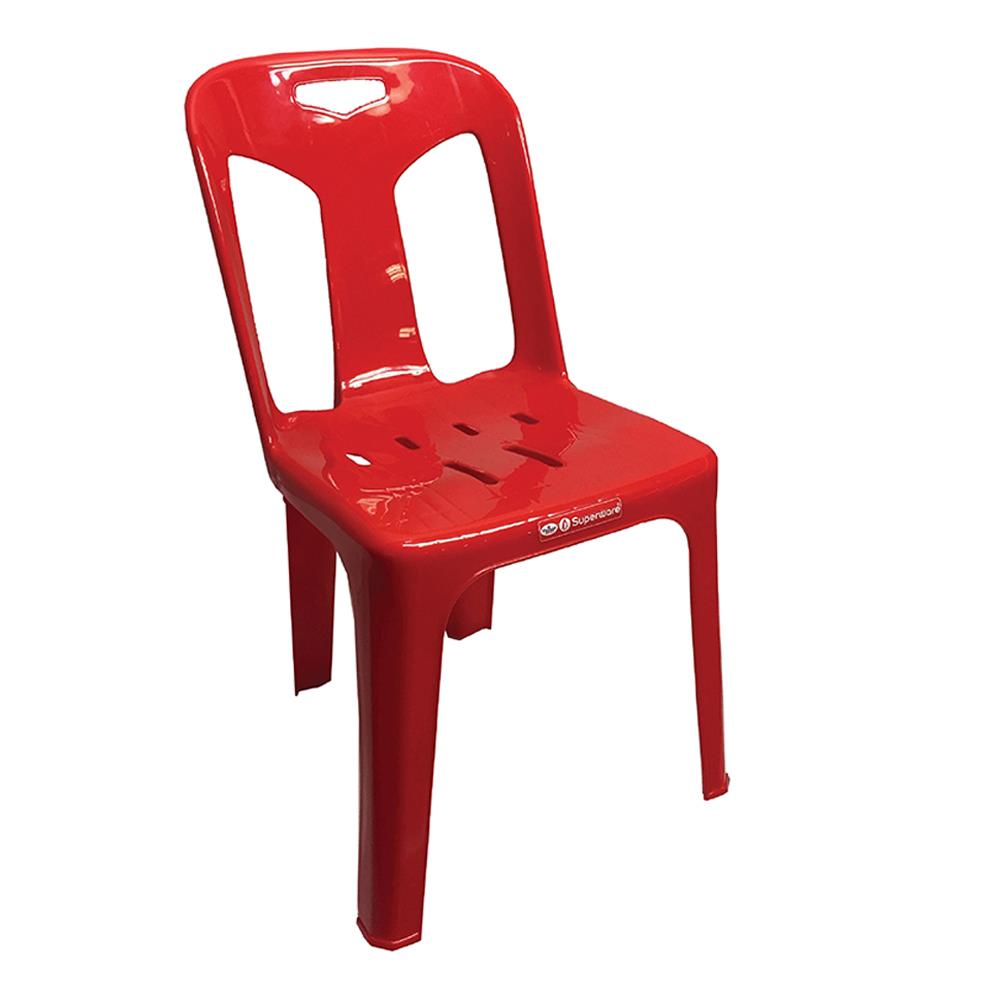 เก้าอี้พนักพิง SUPERWARE CH-59 สีแดง