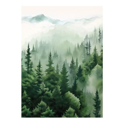 มู่ลี่ PVC HOME LIVING STYLE HILL 80X200 ซม. สีขาว/เขียว_1