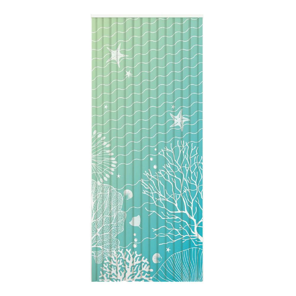 มู่ลี่ PVC HOME LIVING STYLE TURQUOISE 80X200 ซม. สีฟ้า