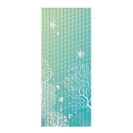 มู่ลี่ PVC HOME LIVING STYLE TURQUOISE 80X200 ซม. สีฟ้า_0