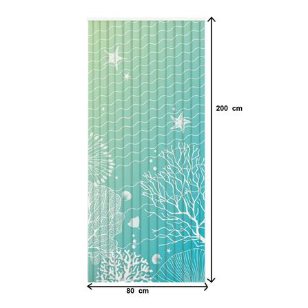 มู่ลี่ PVC HOME LIVING STYLE TURQUOISE 80X200 ซม. สีฟ้า_4