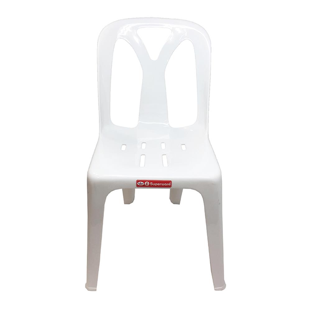 เก้าอี้พนักพิง SUPERWARE CH-45 สีขาว
