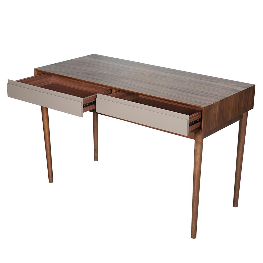 โต๊ะทำงาน FURDINI BRISTOL BH-769 120 ซม. สีวอลนัท/น้ำตาล