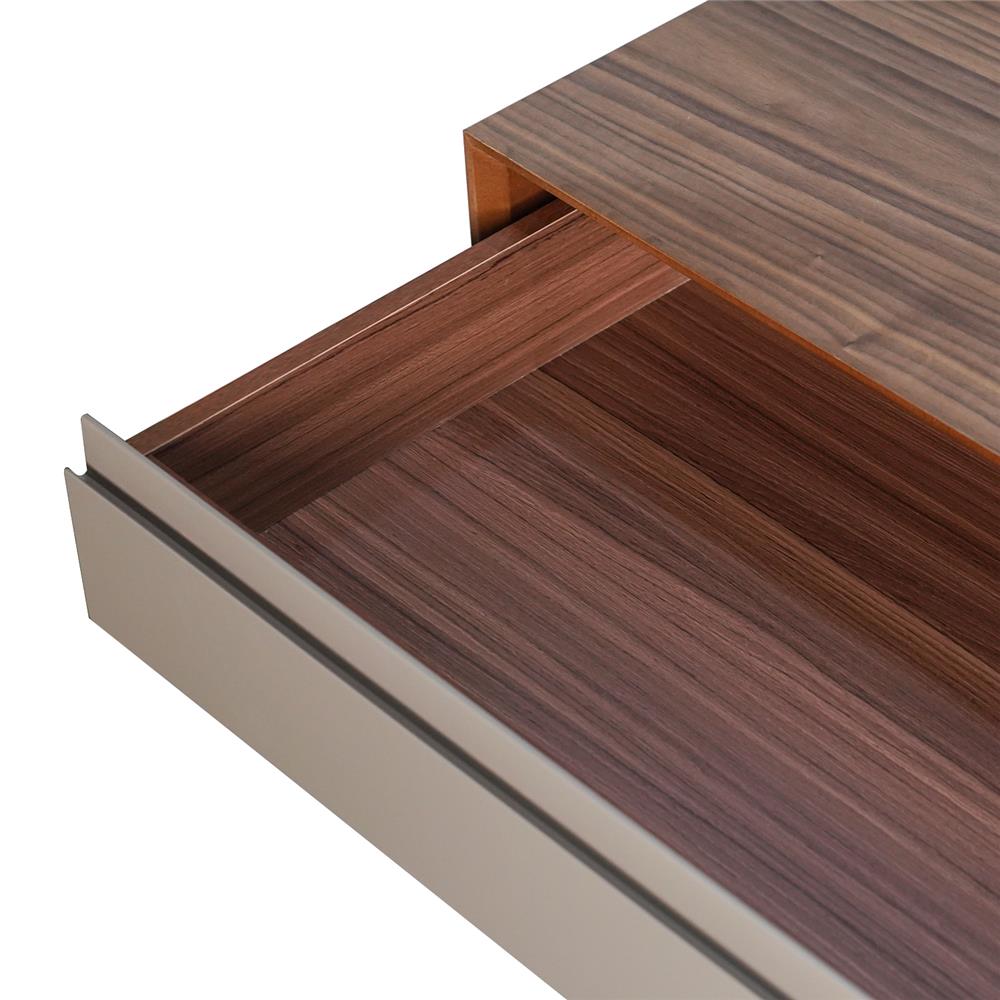 โต๊ะทำงาน FURDINI BRISTOL BH-769 120 ซม. สีวอลนัท/น้ำตาล