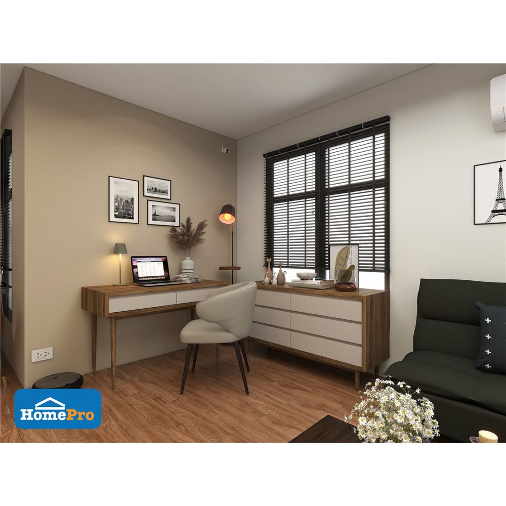 โต๊ะทำงาน FURDINI BRISTOL BH-769 120 ซม. สีวอลนัท/น้ำตาล