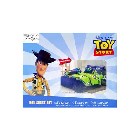 ชุดผ้าปูที่นอน 6 ฟุต 5 ชิ้น TULIP TOY STORY 60012-DLC120_3