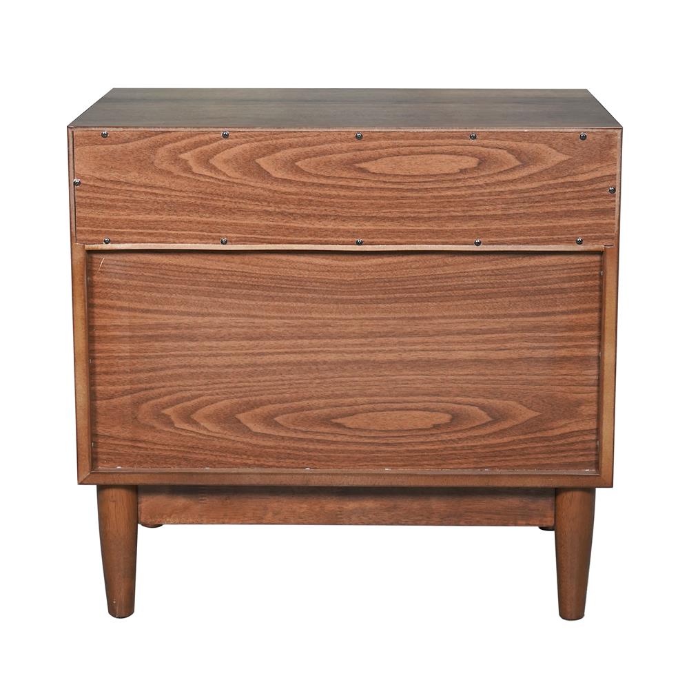 โต๊ะข้างเตียง FURDINI BRISTOL BR-155 58 ซม. สีวอลนัท/น้ำตาล