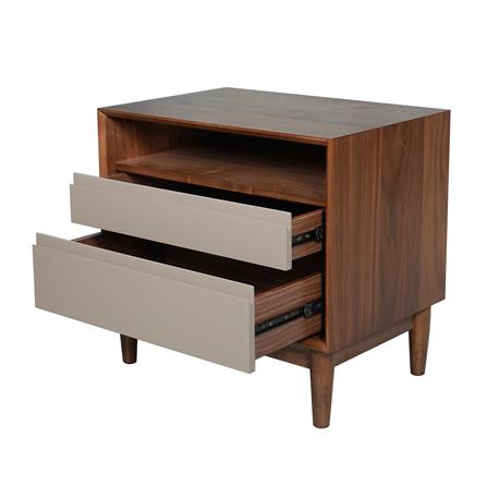 โต๊ะข้างเตียง FURDINI BRISTOL BR-155 58 ซม. สีวอลนัท/น้ำตาล_2