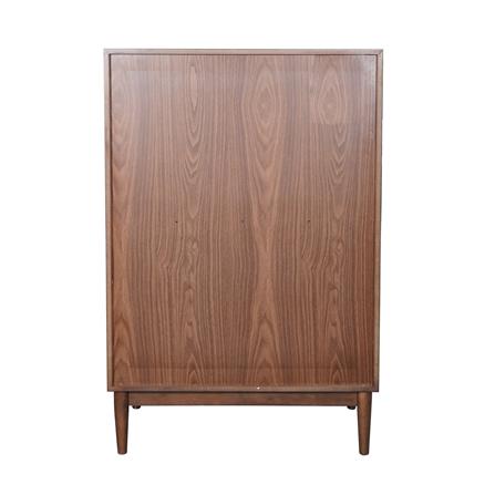 ตู้ลิ้นชัก 4 ลิ้นชัก FURDINI BRISTOL BR-155 สีวอลนัท/น้ำตาล_6