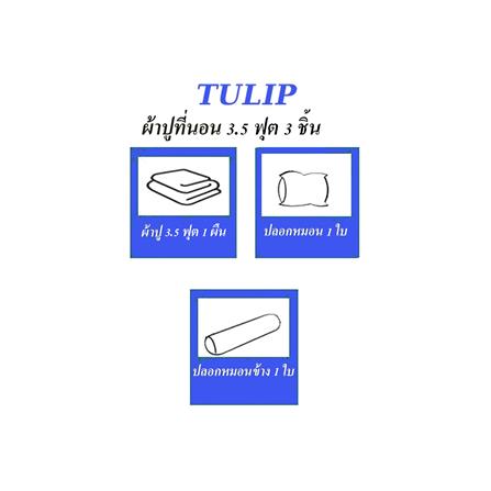 ชุดผ้าปูที่นอน 3.5 ฟุต 3 ชิ้น TULIP DELIGHT 60058-DL552_4