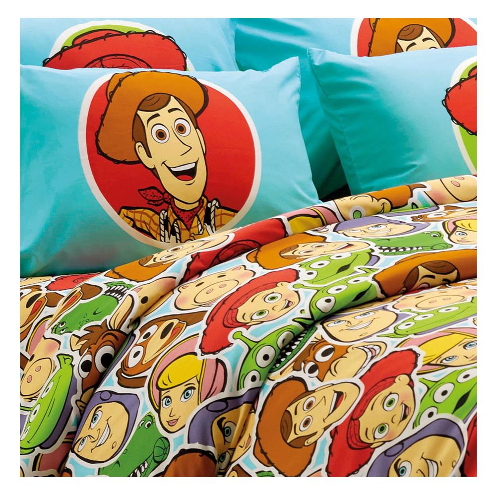 ชุดผ้าปูที่นอน 6 ฟุต 6 ชิ้น TULIP TOYSTORY 60204-DLC118