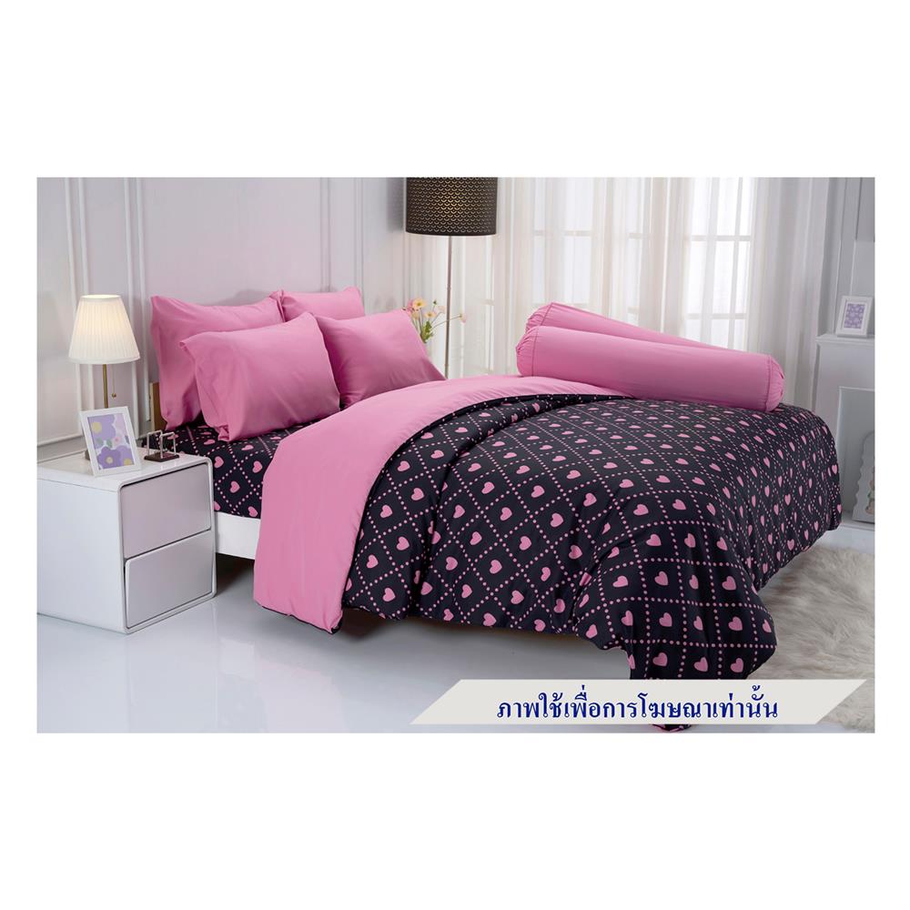 ชุดผ้าปูที่นอน 6 ฟุต 6 ชิ้น TULIP DELIGHT 60204-DL116