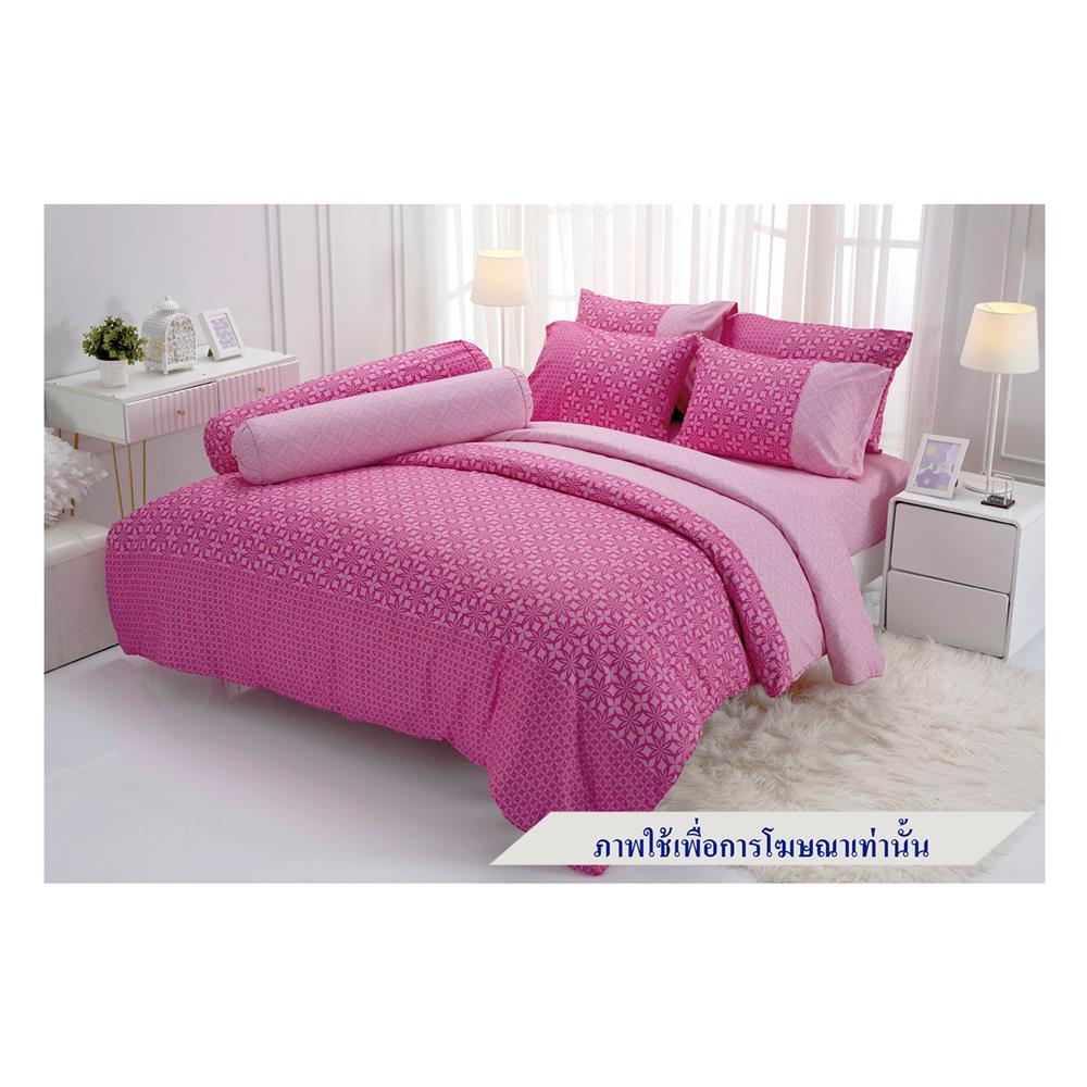 ชุดผ้าปูที่นอน 6 ฟุต 6 ชิ้น TULIP DELIGHT 60204-DL114