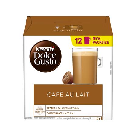 แคปซูลเครื่องชงกาแฟ NESCAFE DOLCE GUSTO CAFE AU LAIT 12 แคปซูล