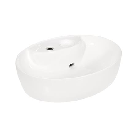 อ่างล้างหน้าวางบนเคาน์เตอร์ MOYA LX-5667 สีขาว_0