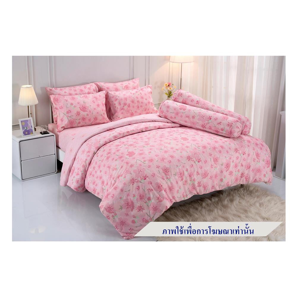 ชุดผ้าปูที่นอน 6 ฟุต 6 ชิ้น TULIP DELIGHT 60204-DL115