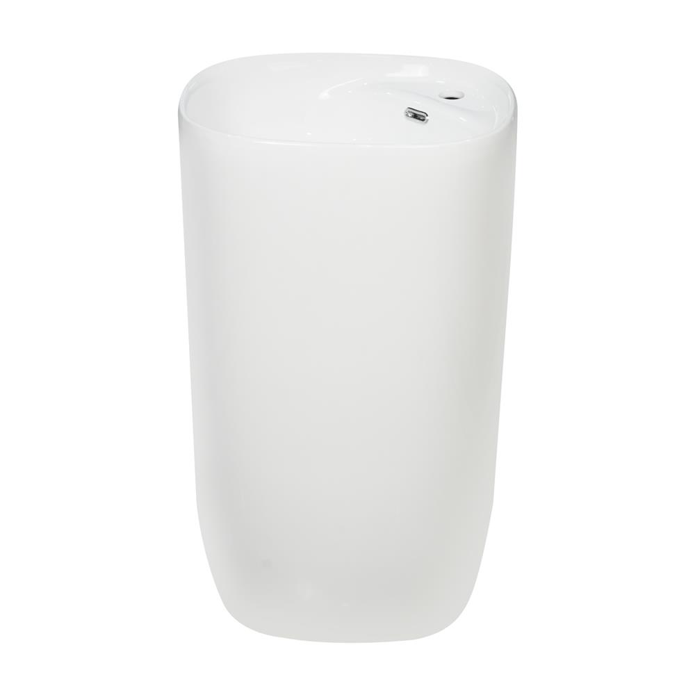 อ่างล้างหน้าเคาน์เตอร์ MOYA LX-8026C สีขาว