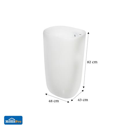 อ่างล้างหน้าเคาน์เตอร์ MOYA LX-8026C สีขาว_4