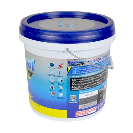 สีน้ำทาภายนอก BEGER COOL DIAMONDSHIELD 17 BASE B กึ่งเงา 2.5 แกลลอน_2