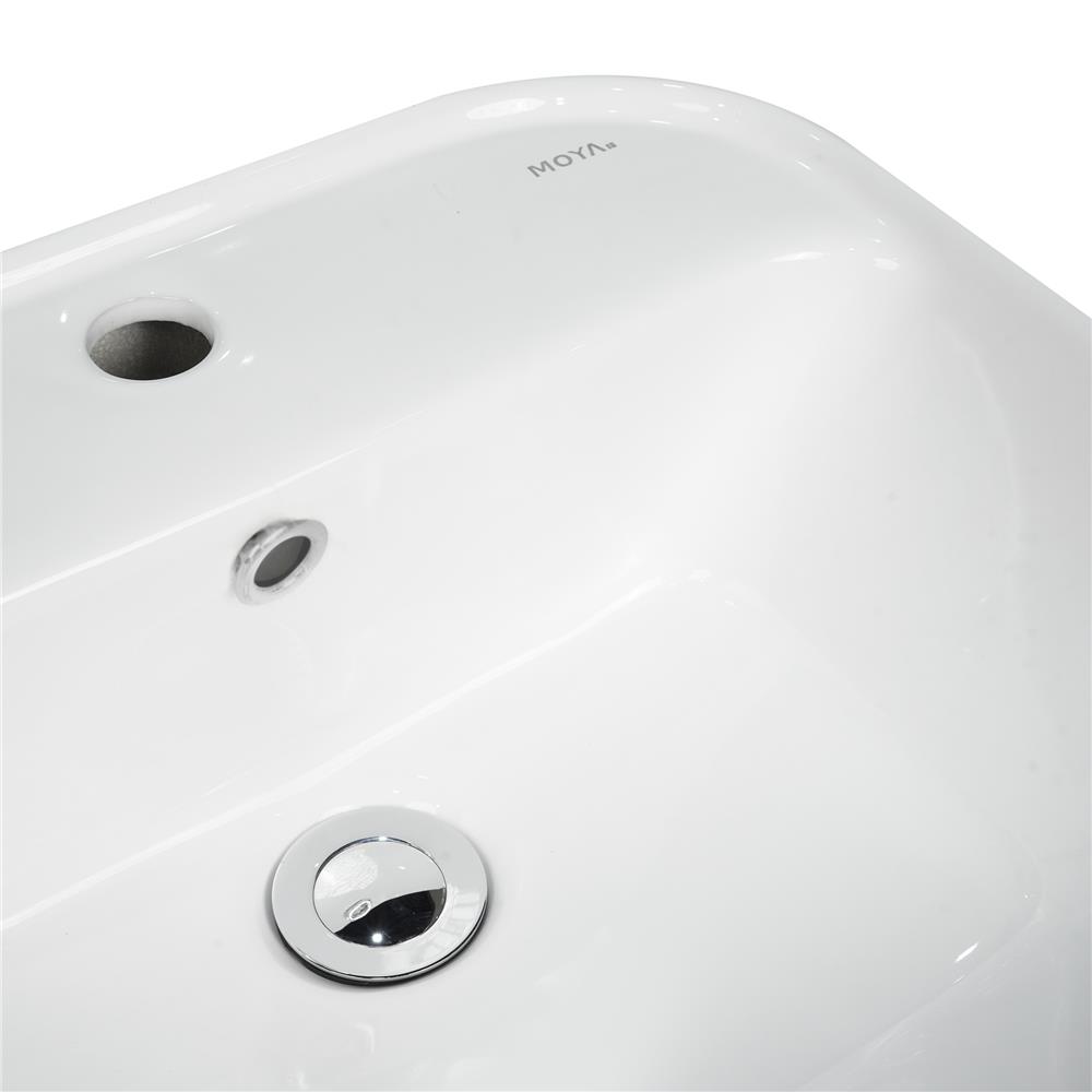 อ่างล้างหน้าแขวน MOYA 8300 สีขาว