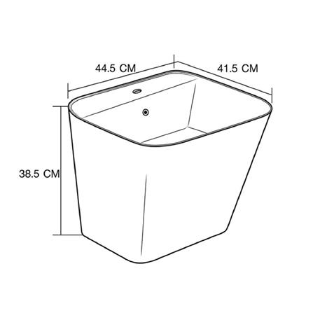 อ่างล้างหน้าแขวน MOYA 8300 สีขาว_4